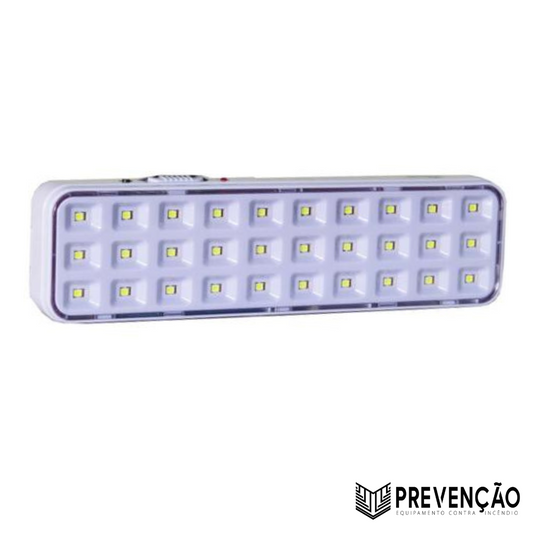 Luminária de Emergência 30 LEDS